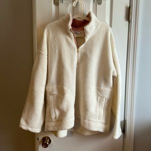 NWOT old navy fleece zip XL